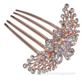 Koren hairpin fashion jewelry 5 pin clips alloy crystal tiara hair vintage tiara wedding deco accessories women girl HF81490
